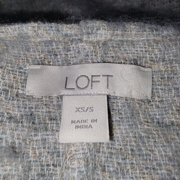 LOFT Lightweight Boxy Kimono Knit Cardigan Sweater XS/Small - Picture 6 of 7